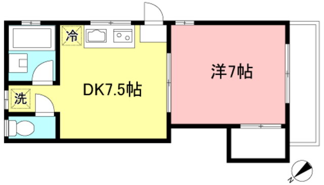 東京都狛江市中和泉１ 狛江駅 1DK アパート 賃貸物件詳細