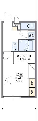 レオパレスマシェリ 2階 1K 賃貸物件詳細