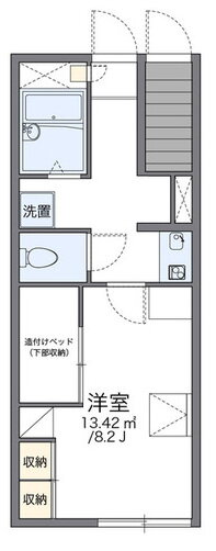 レオパレスＭＮ　ＨＯＵＳＥ 1階 1K 賃貸物件詳細