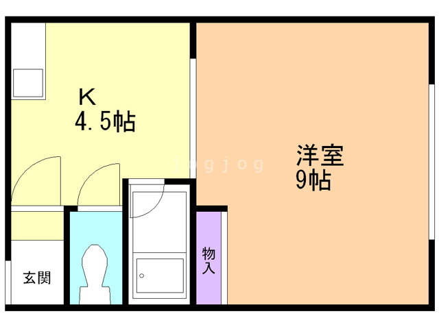 北海道札幌市清田区平岡一条３ 1DK アパート 賃貸物件詳細