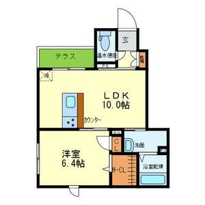 兵庫県尼崎市大島１ 武庫川駅 1LDK アパート 賃貸物件詳細