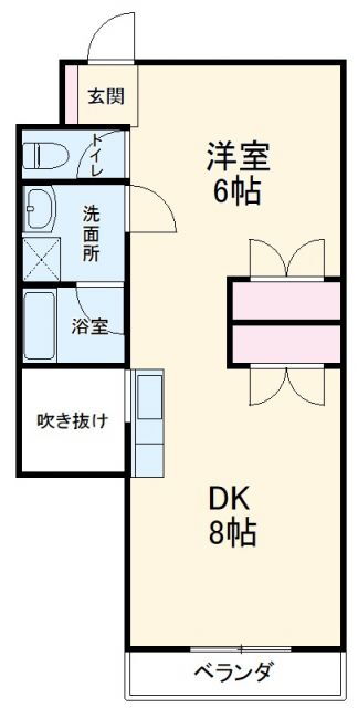 エフ・シャープ 2階 1DK 賃貸物件詳細