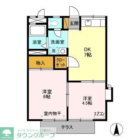 千葉県柏市松葉町３ 柏の葉キャンパス駅 2DK アパート 賃貸物件詳細