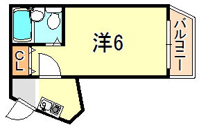 兵庫県神戸市垂水区千鳥が丘３ 垂水駅 1K マンション 賃貸物件詳細