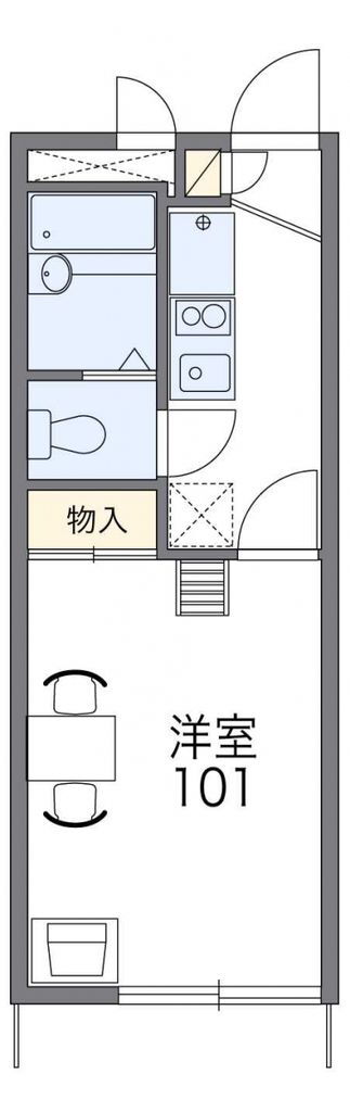 千葉県鎌ヶ谷市丸山２ 鎌ケ谷駅 1K アパート 賃貸物件詳細