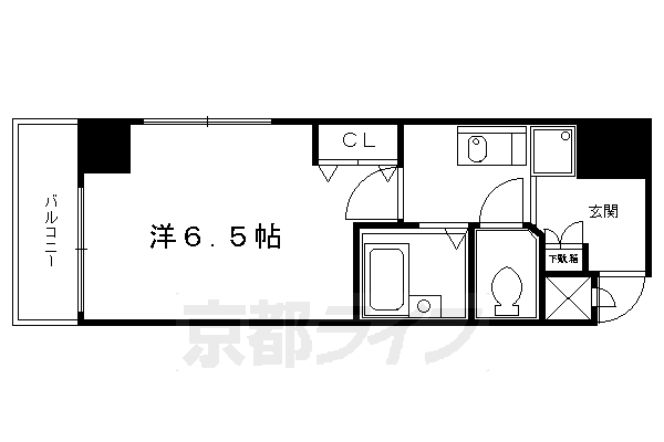 京都府京都市中京区御池之町 烏丸御池駅 1K マンション 賃貸物件詳細