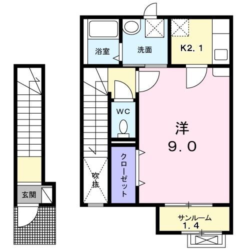 新潟県燕市佐渡 燕三条駅 1K アパート 賃貸物件詳細