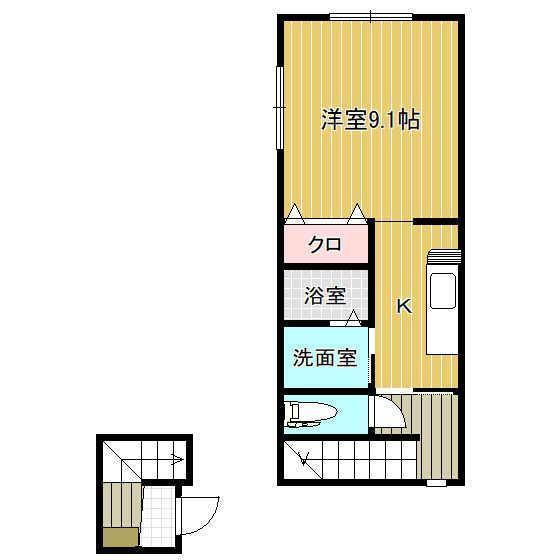 山形県寒河江市高田２ 寒河江駅 1K アパート 賃貸物件詳細