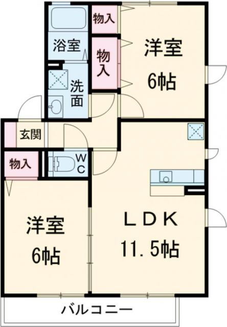 神奈川県三浦郡葉山町長柄 逗子・葉山駅 2LDK アパート 賃貸物件詳細