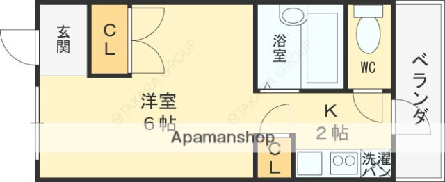 大阪府東大阪市長栄寺 ＪＲ河内永和駅 1K マンション 賃貸物件詳細