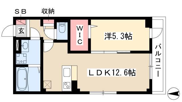 愛知県名古屋市中区平和２ 東別院駅 1LDK マンション 賃貸物件詳細