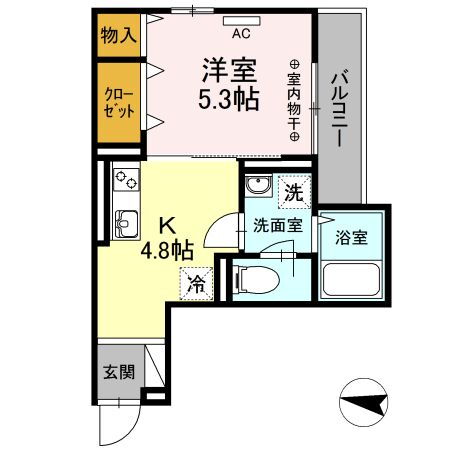 神奈川県茅ヶ崎市赤松町 辻堂駅 1DK アパート 賃貸物件詳細