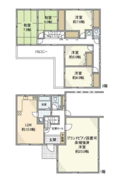 東京都練馬区大泉学園町７ 大泉学園駅 6LDK 一戸建て 賃貸物件詳細