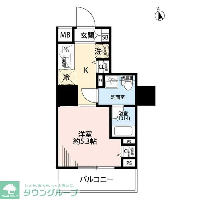 プレール・ドゥーク戸越銀座通り 2階 1K 賃貸物件詳細