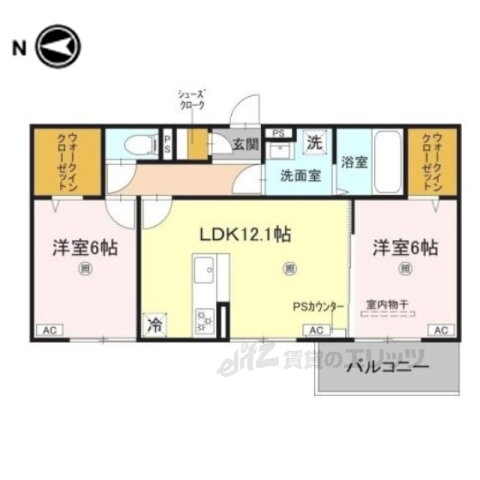 プラミシア 3階 2LDK 賃貸物件詳細