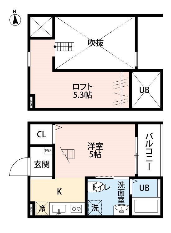 愛知県名古屋市北区金城３ 名城公園駅 1K アパート 賃貸物件詳細