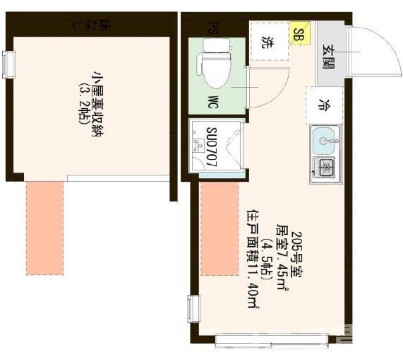 東京都足立区千住宮元町 千住大橋駅 ワンルーム アパート 賃貸物件詳細