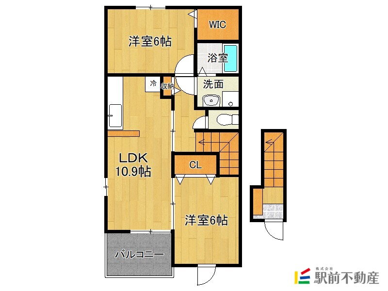 佐賀県杵島郡大町町大字大町 肥前白石駅 2LDK アパート 賃貸物件詳細