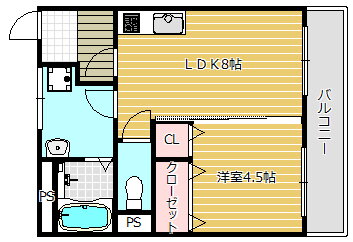 加美駅前コーポ 3階 1LDK 賃貸物件詳細