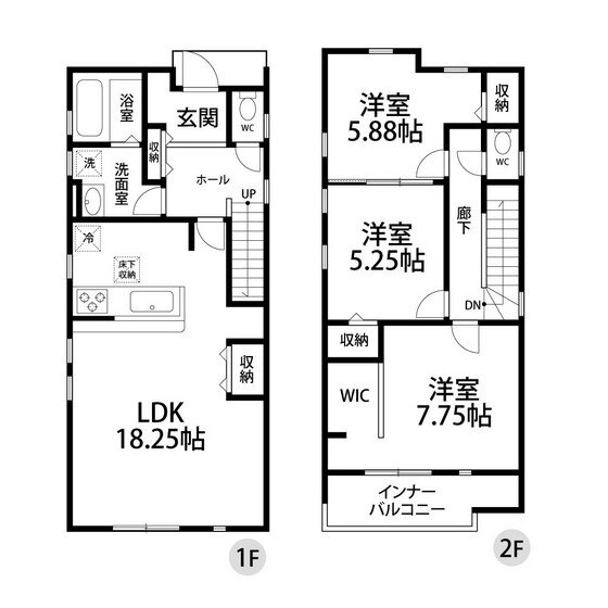 リーブルファイン市名坂３号棟 3LDK 賃貸物件詳細