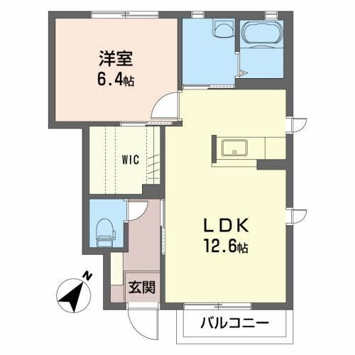 福島県郡山市富田町字下西田 郡山駅 1LDK アパート 賃貸物件詳細