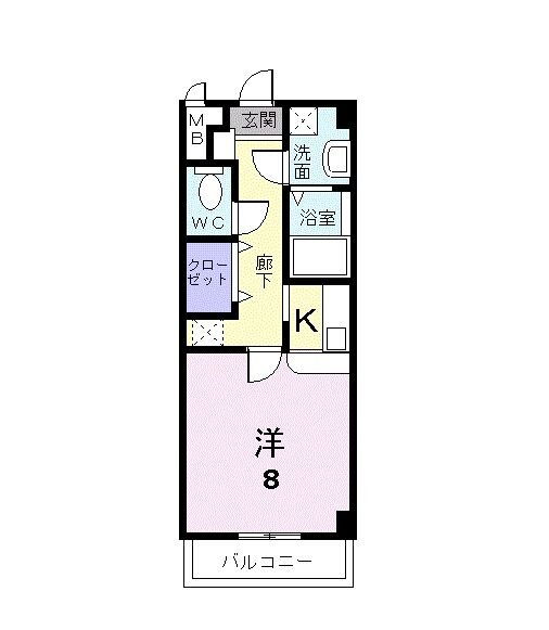 岡山県岡山市北区青江３ 岡山駅 1K マンション 賃貸物件詳細