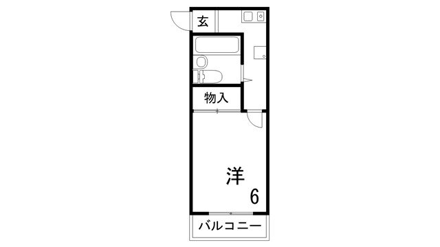 下沢ヤングハイツ 2階 1K 賃貸物件詳細
