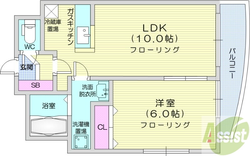 北海道札幌市中央区北五条西１４ 桑園駅 1LDK マンション 賃貸物件詳細