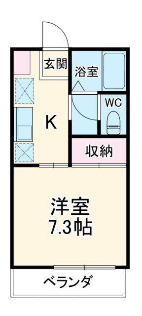 神奈川県川崎市多摩区宿河原３ 宿河原駅 1K マンション 賃貸物件詳細