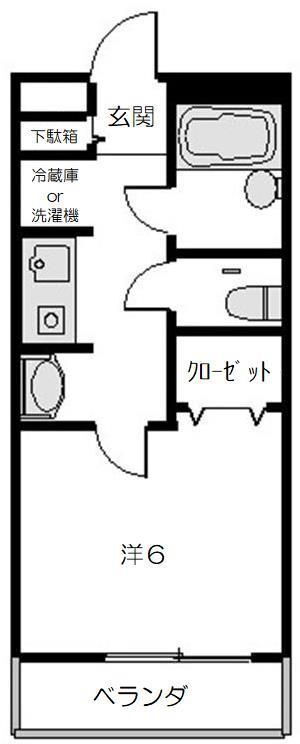 兵庫県西宮市門前町 門戸厄神駅 1K アパート 賃貸物件詳細