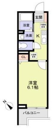 神奈川県横浜市鶴見区岸谷１ 生麦駅 1K アパート 賃貸物件詳細