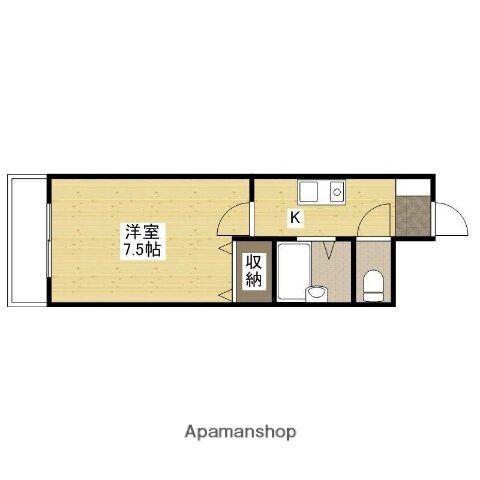 広島県広島市中区舟入南２ 舟入川口町駅 1K マンション 賃貸物件詳細