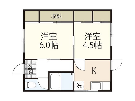 瀬戸町貸家 1階 2K 賃貸物件詳細