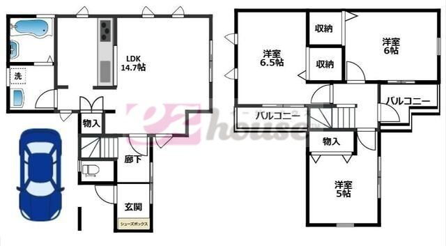 東京都杉並区下井草３ 下井草駅 3LDK 一戸建て 賃貸物件詳細