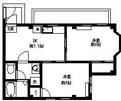 東京都葛飾区四つ木４ 堀切菖蒲園駅 2DK マンション 賃貸物件詳細