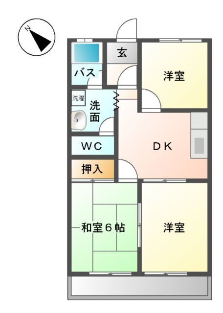 三重県四日市市中川原３ 中川原駅 3DK アパート 賃貸物件詳細