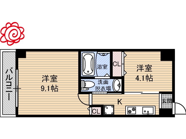 大阪府東大阪市川俣１ 高井田駅 1LDK マンション 賃貸物件詳細