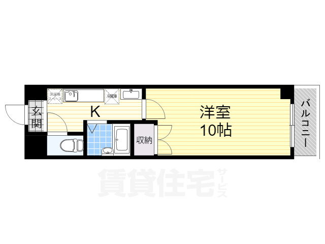 滋賀県草津市南笠東４ 南草津駅 1K マンション 賃貸物件詳細