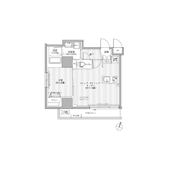東京都千代田区鍛冶町２ 神田駅 1LDK マンション 賃貸物件詳細