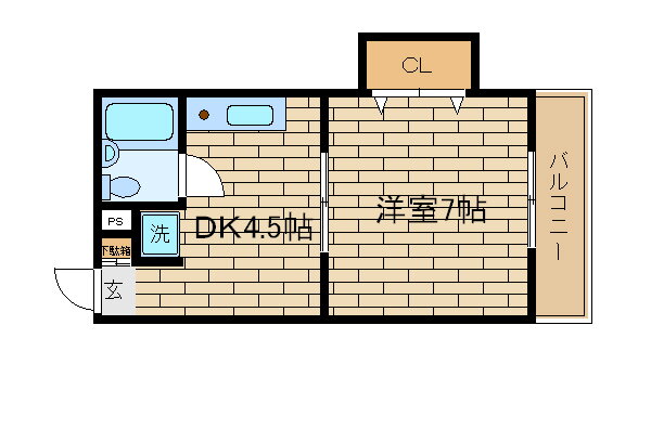 兵庫県神戸市須磨区須磨寺町１ 須磨寺駅 1DK アパート 賃貸物件詳細