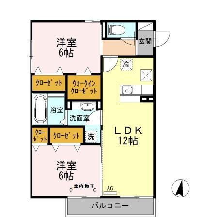 静岡県藤枝市田沼４ 藤枝駅 2LDK アパート 賃貸物件詳細