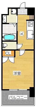 福岡県福岡市中央区高砂１ 渡辺通駅 1K マンション 賃貸物件詳細
