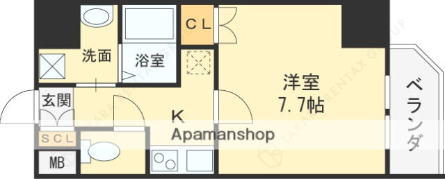 大阪府東大阪市足代新町 布施駅 1K マンション 賃貸物件詳細