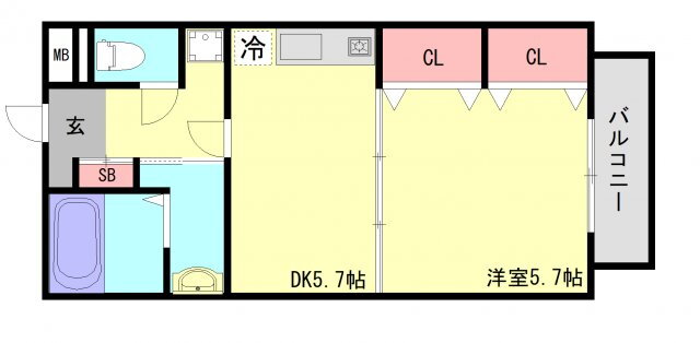 兵庫県神戸市西区二ツ屋２ 明石駅 1DK アパート 賃貸物件詳細