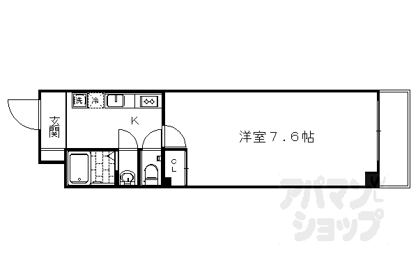 京都府京都市下京区廿人講町 京都駅 1K マンション 賃貸物件詳細