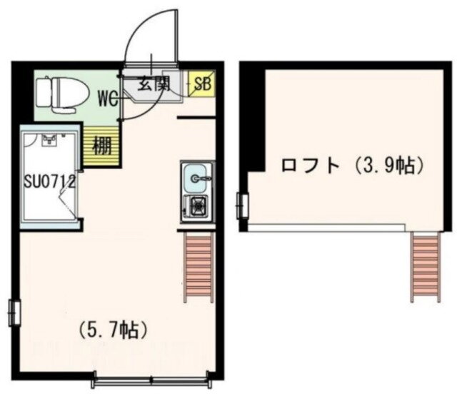 東京都杉並区梅里２ 新高円寺駅 ワンルーム アパート 賃貸物件詳細