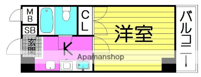 大阪府大阪市北区大淀北１ 中津駅 1K マンション 賃貸物件詳細