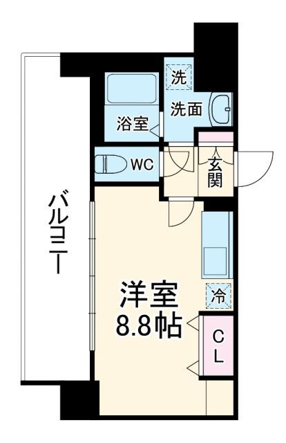 大阪府大阪市福島区福島５ 福島駅 ワンルーム マンション 賃貸物件詳細