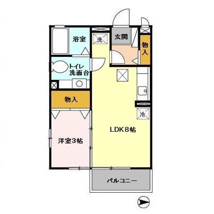 東京都八王子市石川町 小宮駅 1LDK アパート 賃貸物件詳細