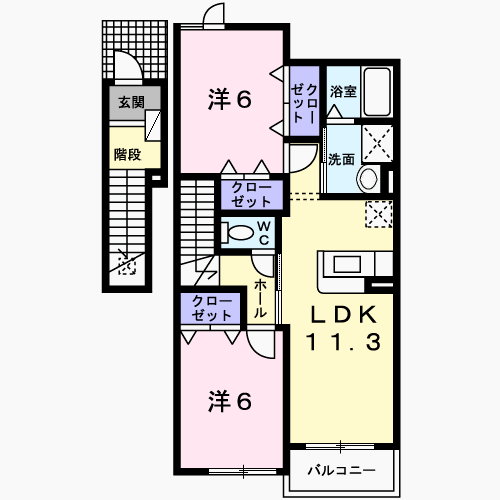 千葉県茂原市長谷 茂原駅 2LDK アパート 賃貸物件詳細